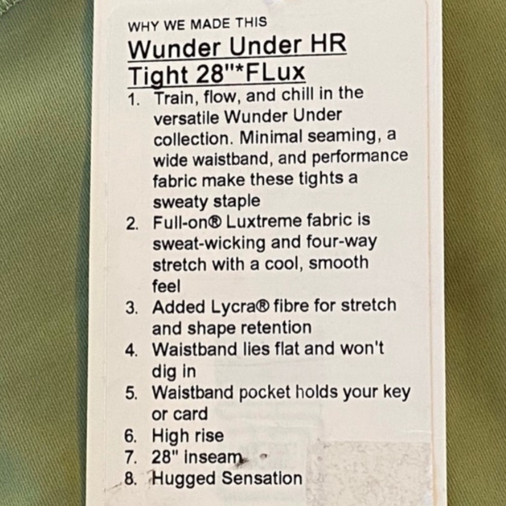 LULULEMON Tried on only /NO TAGS - Picture 6 of 6